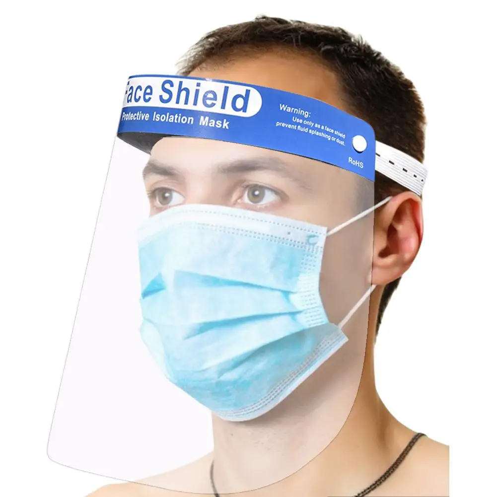 5 шт. профессиональная прозрачная защита всего лица для взрослых маска головы |