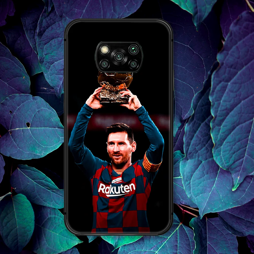 

Lionel Messi Soccer Football 10 Phone Case For Xiaomi Mi Note 10 A3 9 MAX 3 A2 8 9 Lite Pro Ultra black Back Painting Coque
