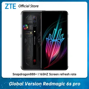 Global Version ZTE Nubia RedMagic 6s Pro 5G Gaming MobilePhone 6.8
165Hz AMOLED Snapdragon 888+ Octa Core 30W Charge WIFI 6E