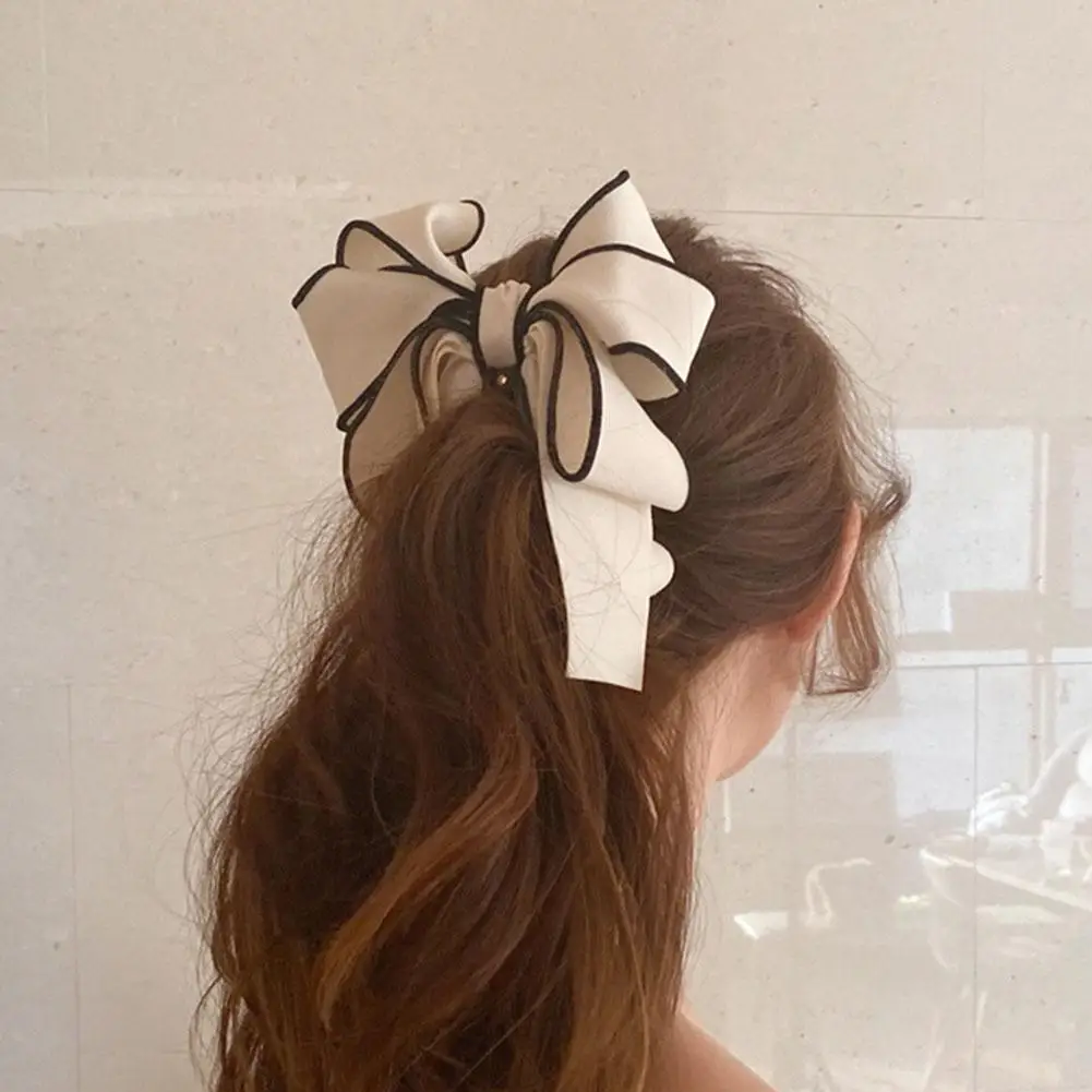 Заколка для волос с бантом и бананом заколка пряжка держатель конского хвоста