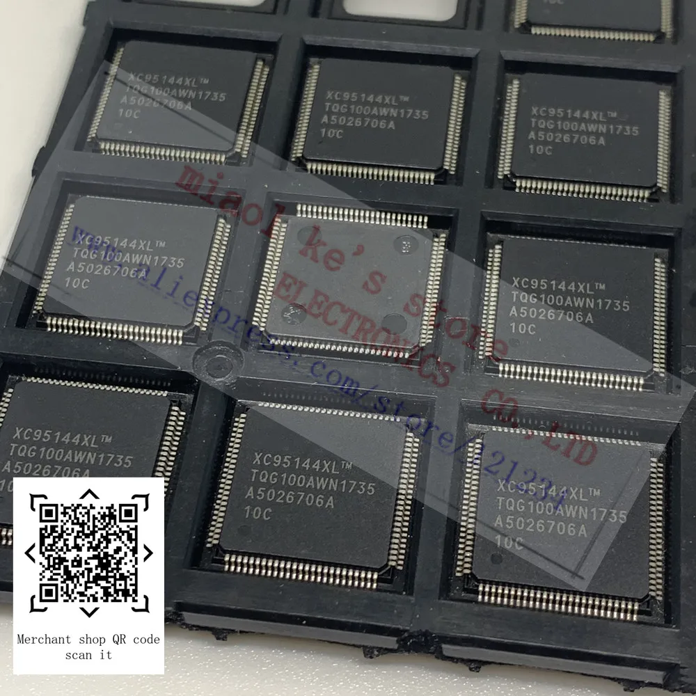 [1 шт.] 100% Новый оригинал XC95144XL-10TQG100C XC95144XL-10TQ100C XC95144 XC95144XL - IC CPLD 144MC 10NS 100TQFP |