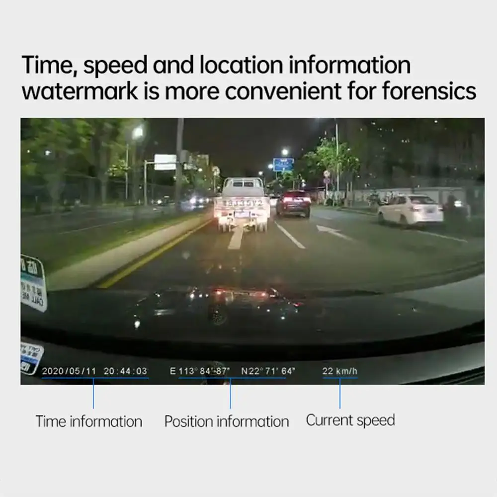 

WIFI HD Car Dash cam Adjustable Angle Camera Parking Monitor Loop Recording With voice control driving recorder Free Shipping