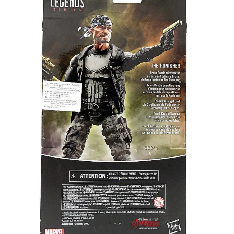 

6inch Hasbro Marvel Legends Avengers Superhero Punisher Anime Action & Toy figures Model Toys For Children
