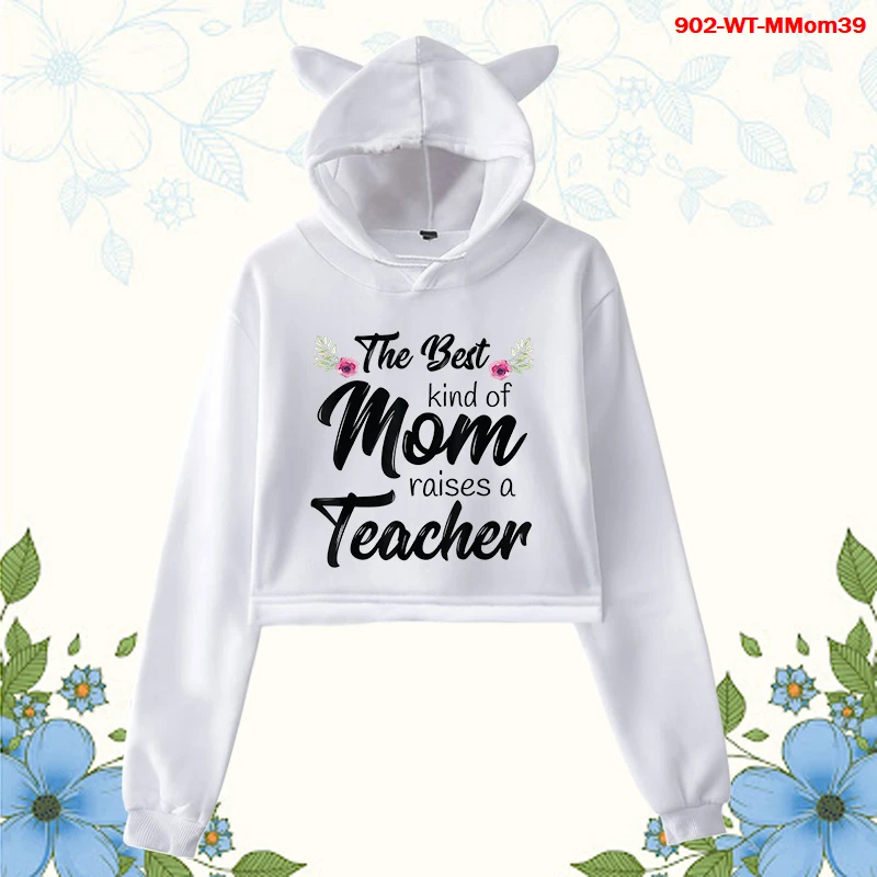 

Толстовка унисекс с длинным рукавом и принтом надписи «мама»