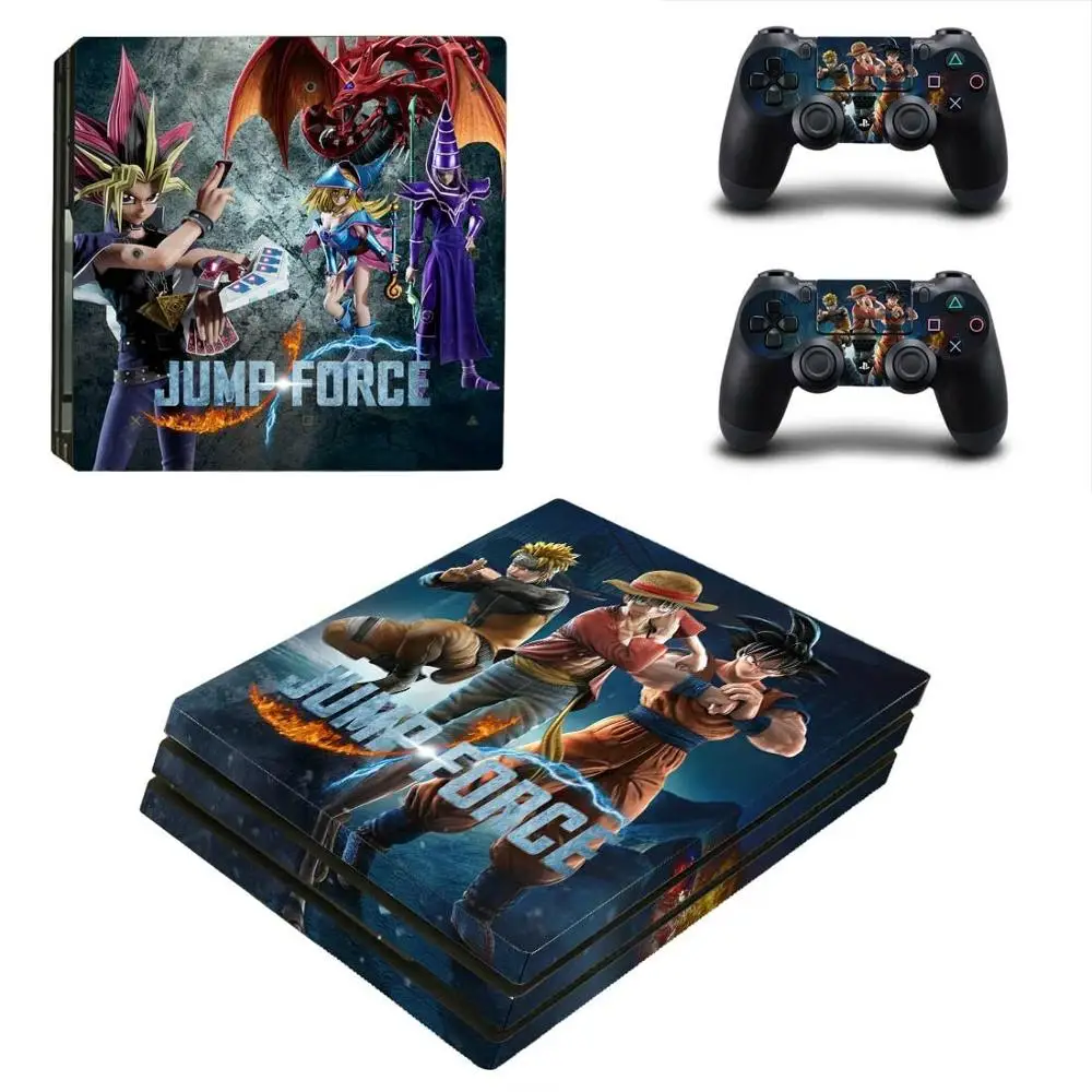Виниловые наклейки для консоли Sony Playstation 4 Pro и контроллеров из цельного материала