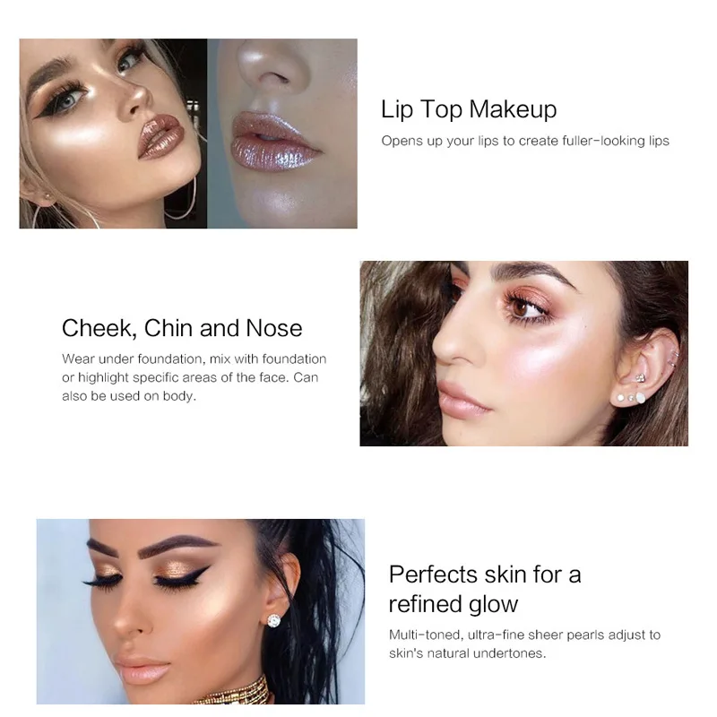 Highlighter Liquid Contouring Makeup Face Brightener Concealer Primer Bronzer Cosmetics Maquiagem maquillajes para mujer | Красота и