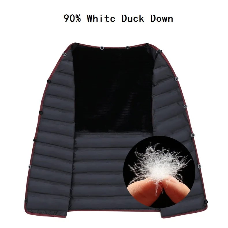 Мужской шерстяной Тренч SAMHI BUGLE мужские куртки из 90% белого утиного пуха толстое