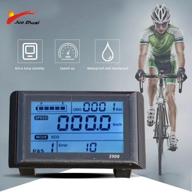 

36V/48V Electric Bike Kit with S900 Display Electric Bike Controller with LCD Display Bicycle Motor Scooter Controller