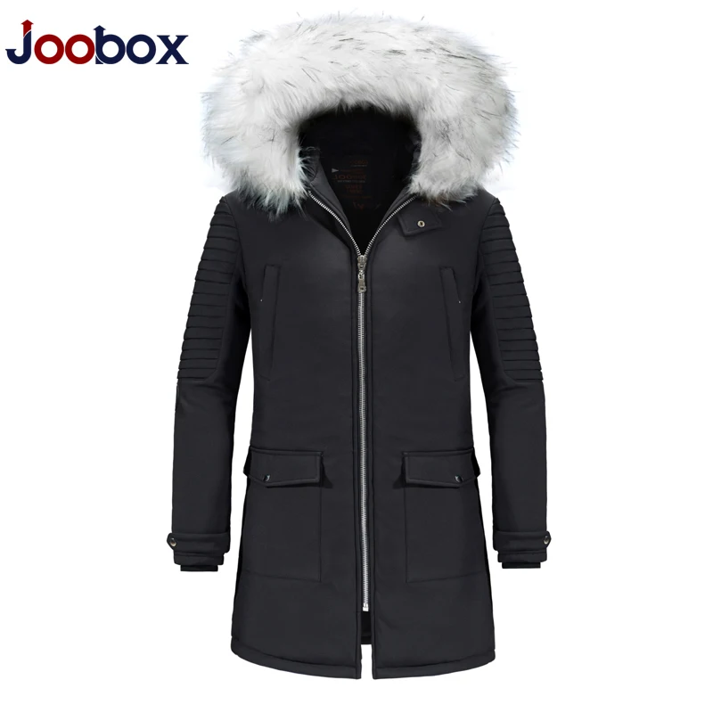 Парка мужская зимняя с флисовой подкладкой утепленная куртка Повседневная