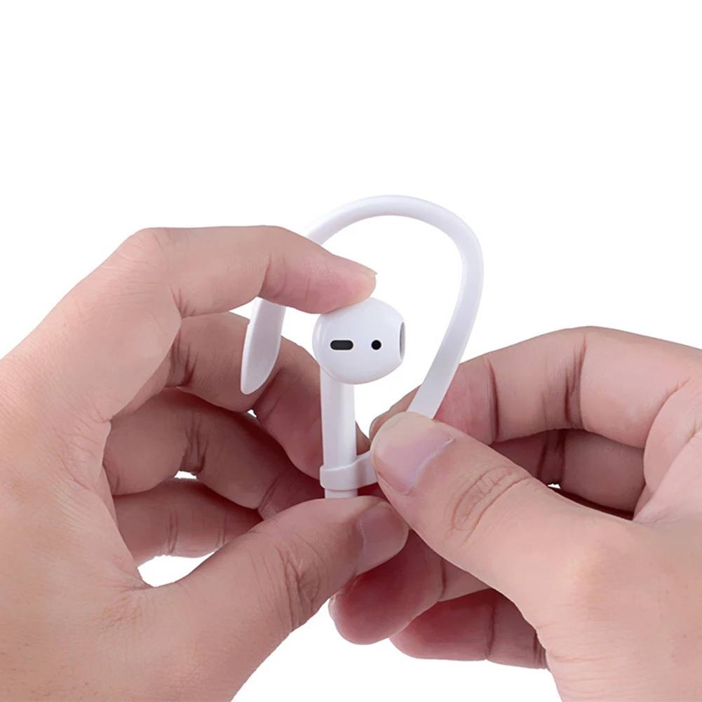 

1 Pair Portable Anti-fall Bluetooth Headset Earphone Earhooks for Air-pods 1 2