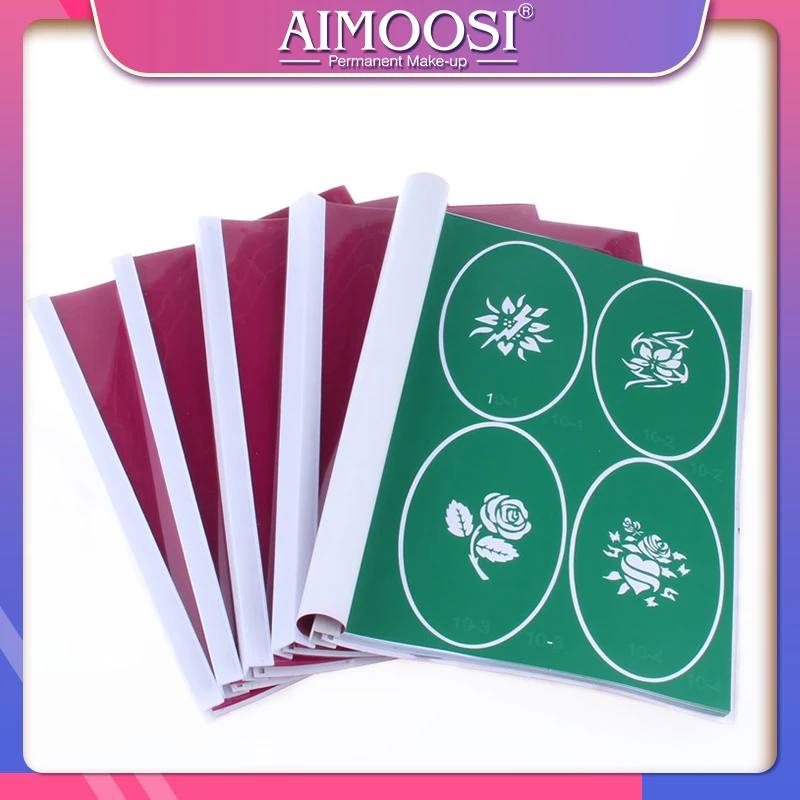 3 книги Золотая Татуировка Феникс трафареты спрей боди арт живопись для