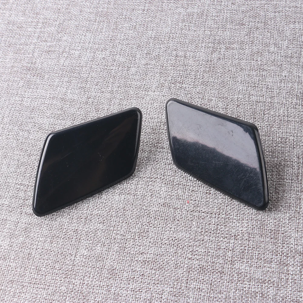 Пара левый и правый передний бампер Омыватель фар сопло крышка Неокрашенная 39991798