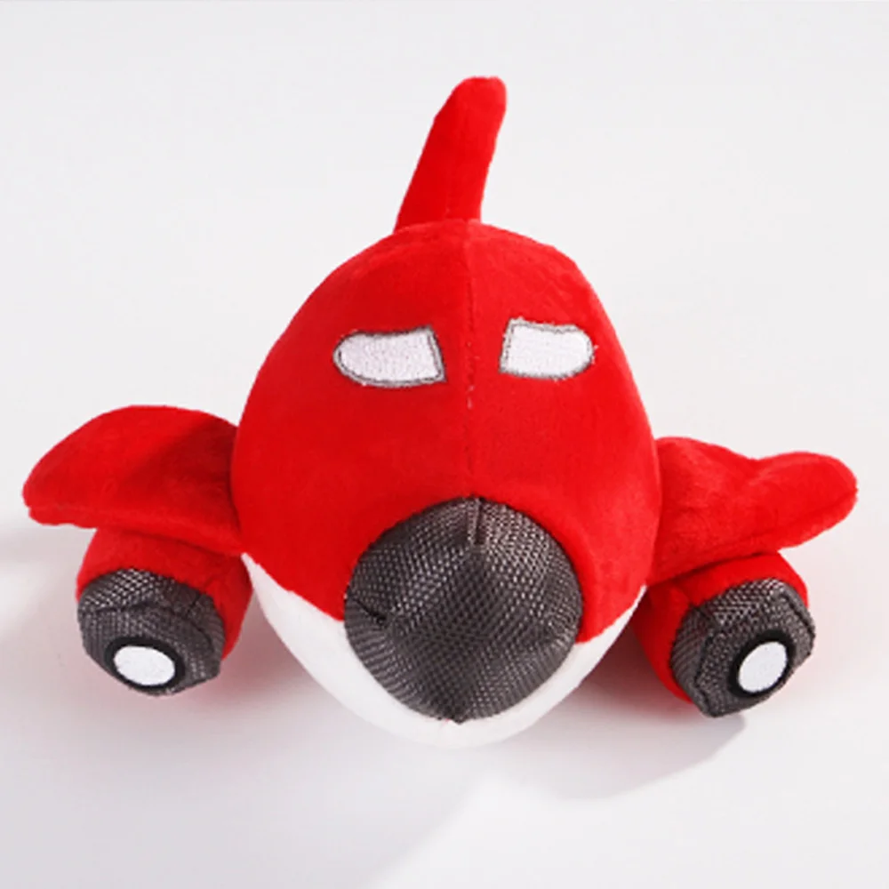 Красочные плюшевые мягкие мультфильм звук собака чистые зубы скрипучий Смешные