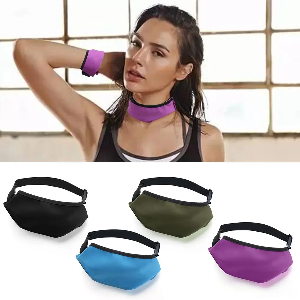 

Многоразовый удобный Регулируемый Многофункциональный браслет 4 в 1, повязка на голову, Обложка для лица
