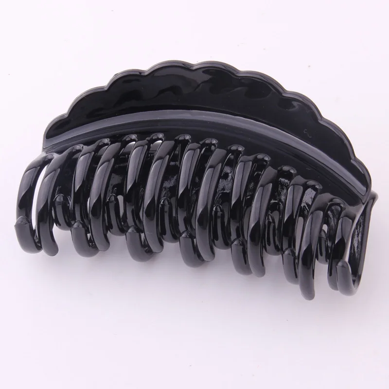 

Newest Hot Sale Classical Hair Claws For Women Large Size Solid Plastic Crab For Hair Lobster Claw Design Hairpin Accessories