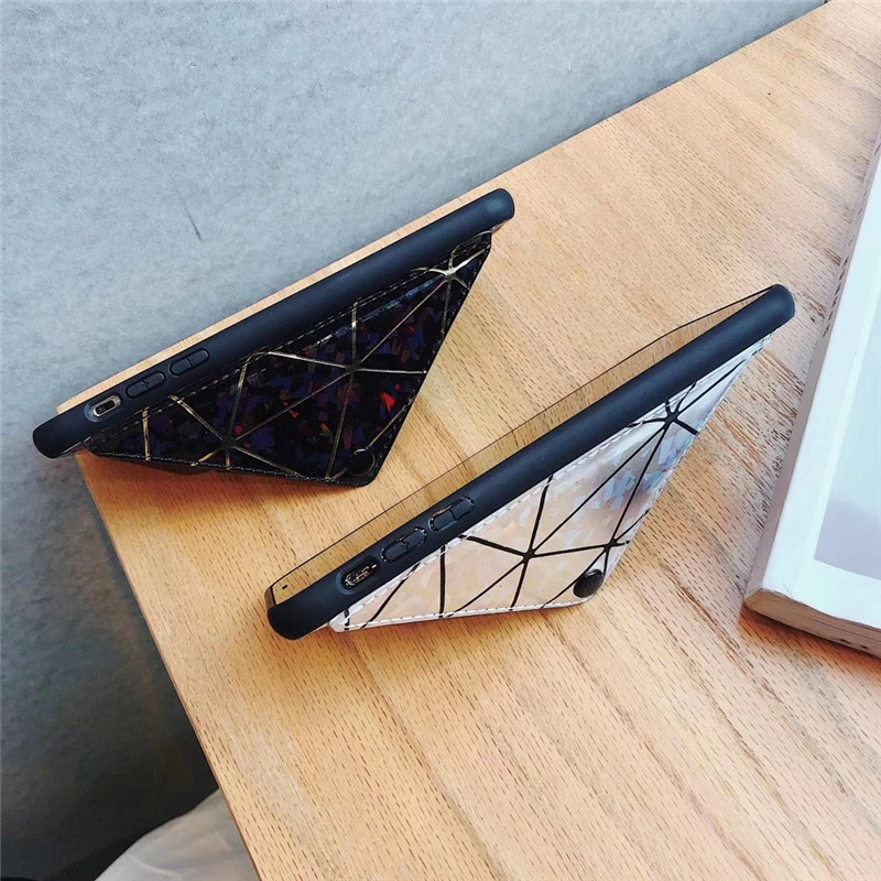 Роскошный кожаный кошелек с блестящей вышивкой чехол для телефона отделением