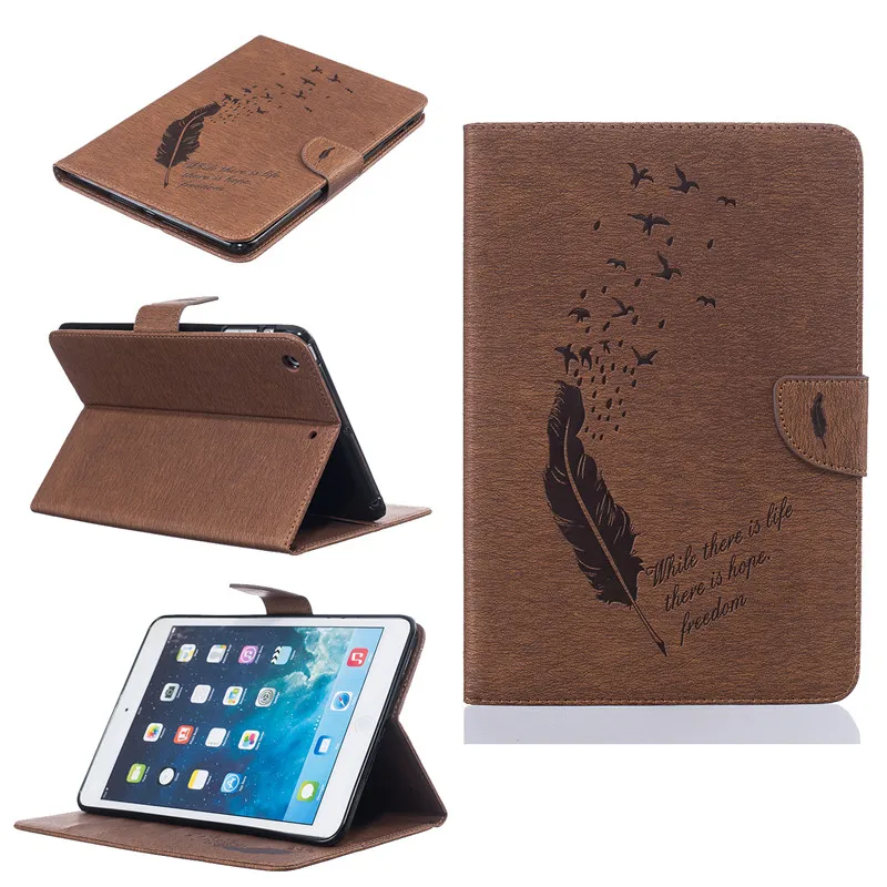 Для IPad Mini Чехол-книжка с подставкой из искусственной кожи чехол для Apple IPad MIni 1 Mini 2 Mini 3 защитный чехол для планшета с отделением для карт