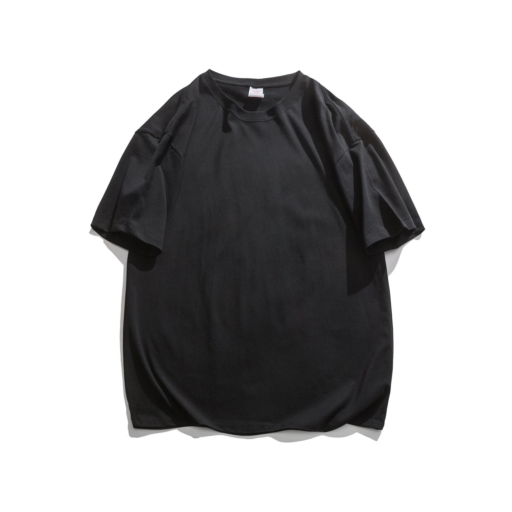 

Men's Cotton Short-sleeved T-shirt Solid Tees