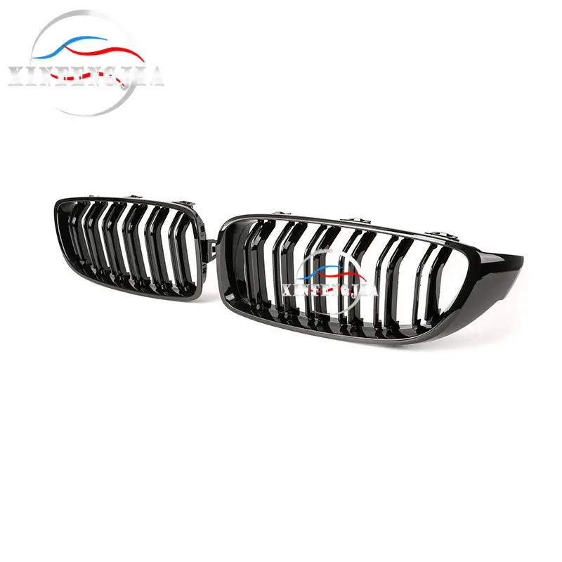 Для BMW 3 4 серии 3GT F34 F30 F31 F36 F32 F33 2 шт. Передняя двухполюсная Спортивная решетка