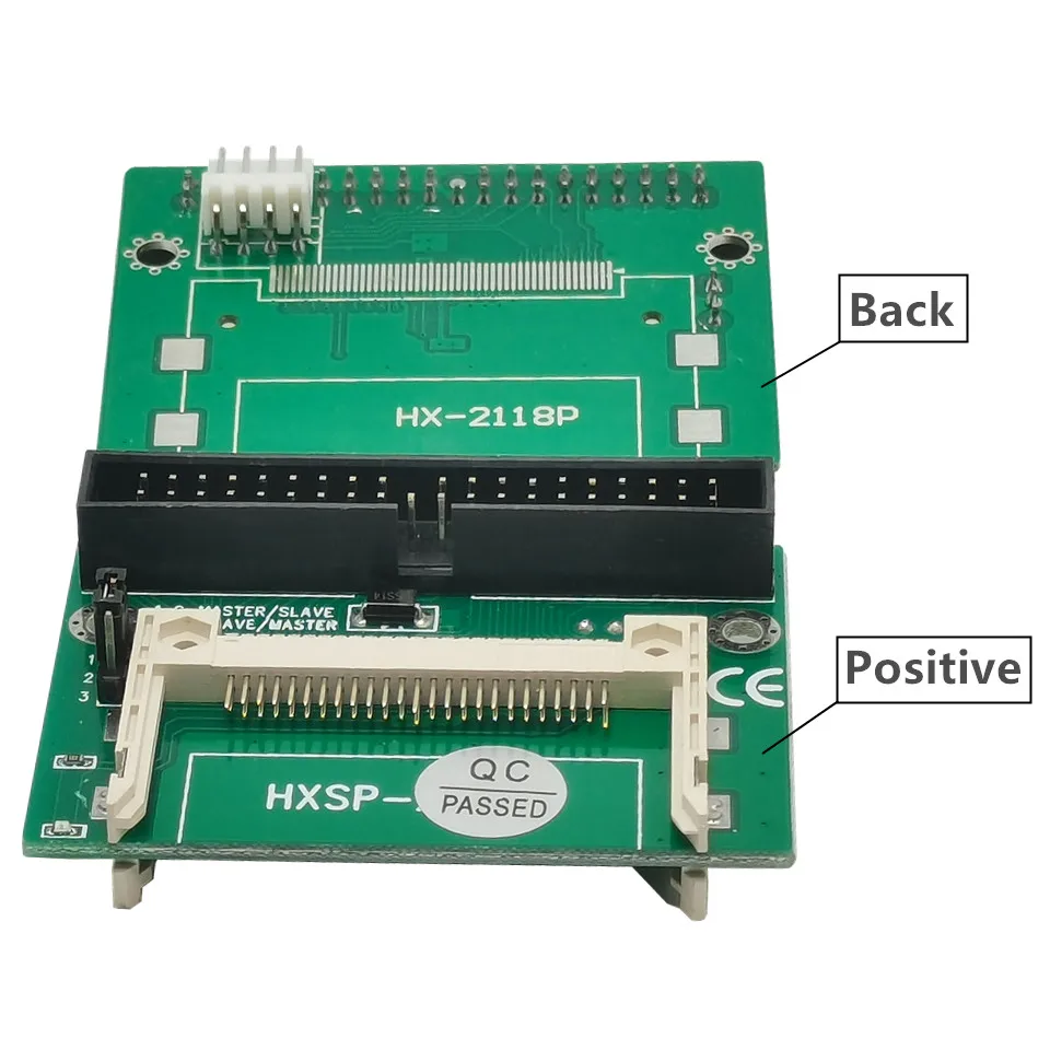 

3.5 IDE to CF Compact Flash Card Adapter Bootable 40pin CF to IDE HDD Hard Drive Converter Adaptor Male Connector