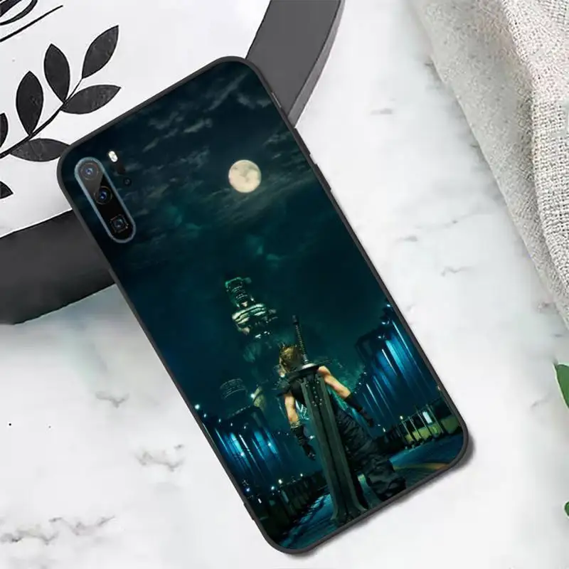 

Final Fantasy VII Phone Case For Huawei P20 P30 P40 lite Pro P Smart 2019 Mate 10 20 Lite Pro Nova 5t