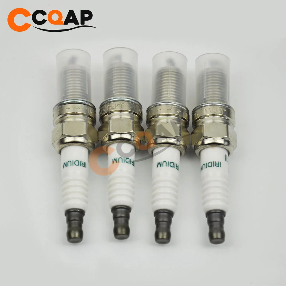 4x иридиевая Свеча зажигания 90048 51188 ZXU22PR11 для Toyota Vois Passo Sette BB Rush 9004851188|Свечи и