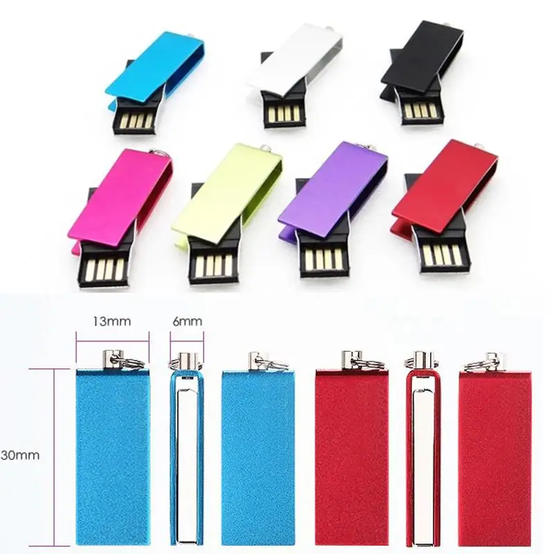 

Over 10pcs free Custom LOGO pendrive Colorful metal USB 2.0 Flash Drive 4GB 8GB 16GB 32GB USB Flash wedding gifts Memory Stick