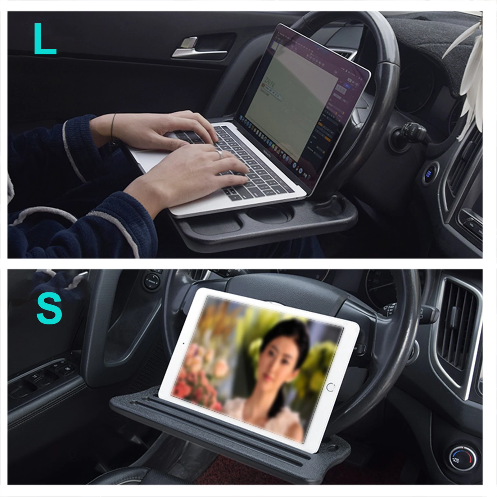 Многофункциональный Автомобильный руль поднос под сиденье органайзер для офиса