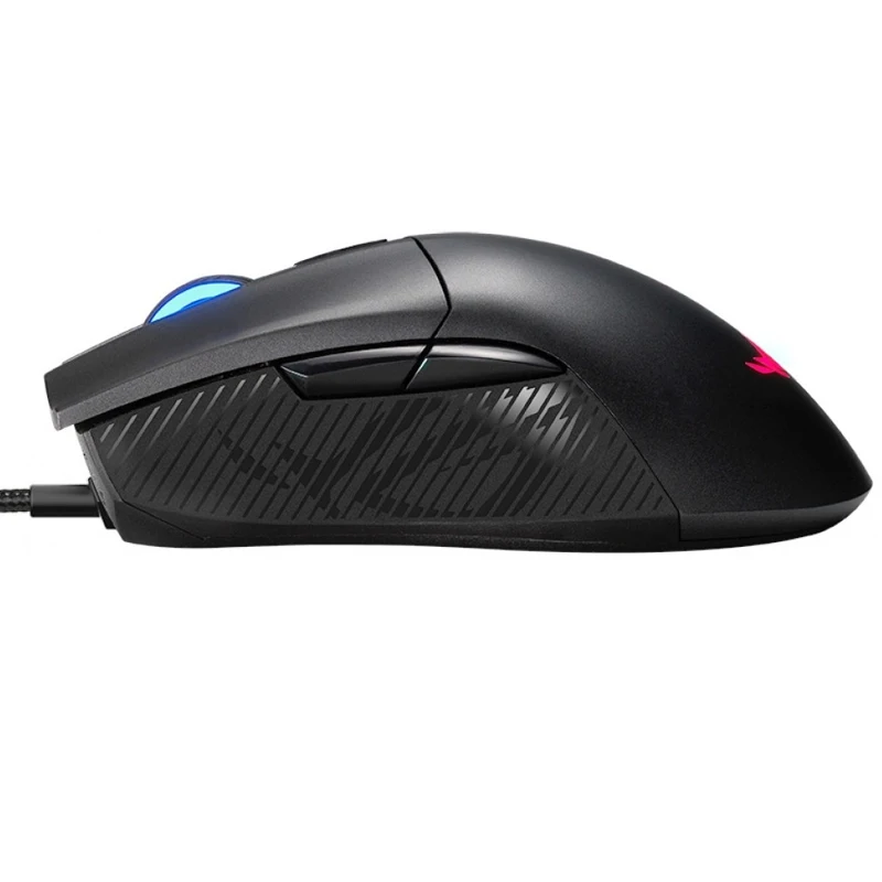 Мышь ASUS ROG Gladius II Core 90MP01D0-B0UA00 проводная оптическая 6200 dpi USB RGB подсветка цвет: черный