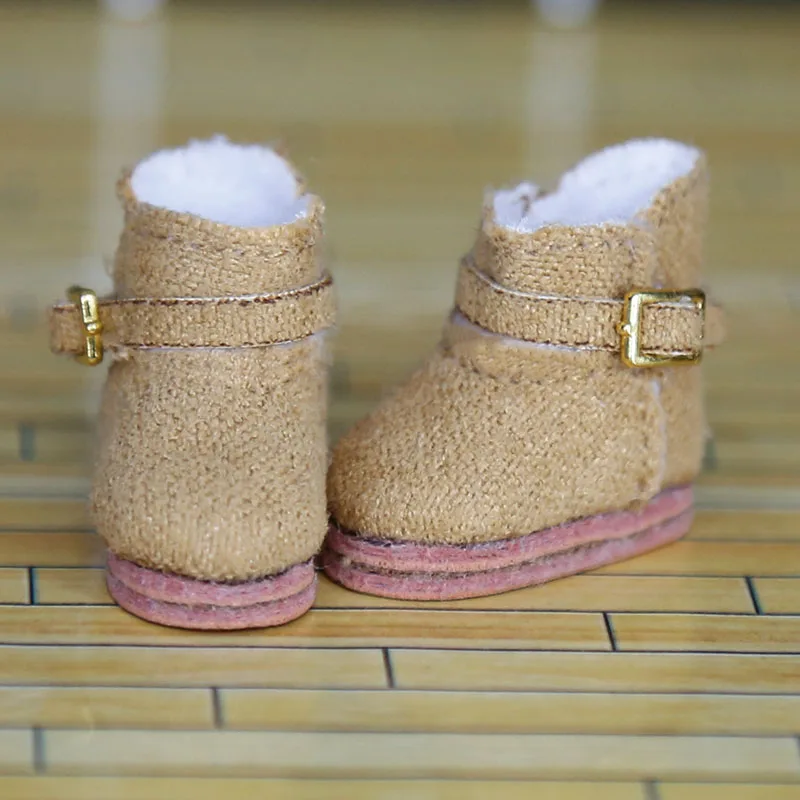 

Ob11 baby shoes Molly shoes snow boots beautiful knot pig piccodo body GSC can wear doll shoes doll accessories