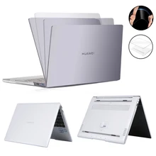 Laptop Case for Huawei MateBook D14/D15/13/14/Honor MagicBook 14/15/Pro 16.1/X Pro/x14/x15 Transparent Laptop Hard Case