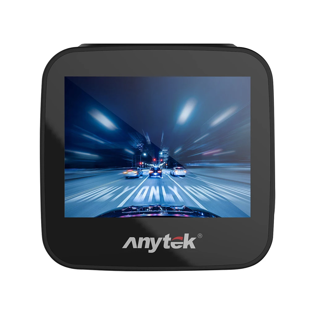 Автомобильная камера Anytek с сенсорным экраном 2 0 дюйма Передняя видеорегистратор