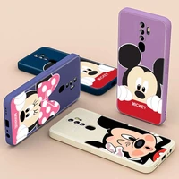 disney cartoon mickey mouse for oppo a94 a93 a92 a91 a74 a73 a55 a54 a52 a11 a11k a9 a16 a7x a1k 2020 liquid silicone phone case