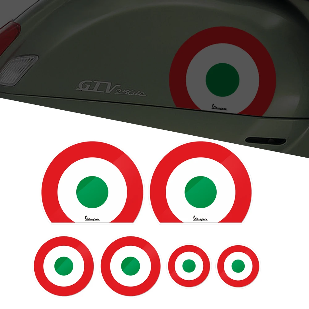 Наклейка на мотоцикл наклейки с флагом Италии чехол для PIAGGIO VESPA GTS GTV LX LXV SPRINT |