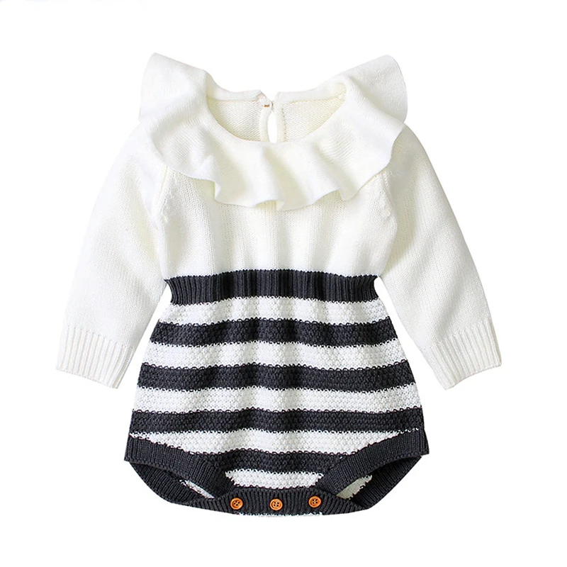 

Baby Rompers Newborn Baby Girls Rompers Baby Girl Clothes Jumpsuit Rompers Knitted Children Rompers Children's Clothing
