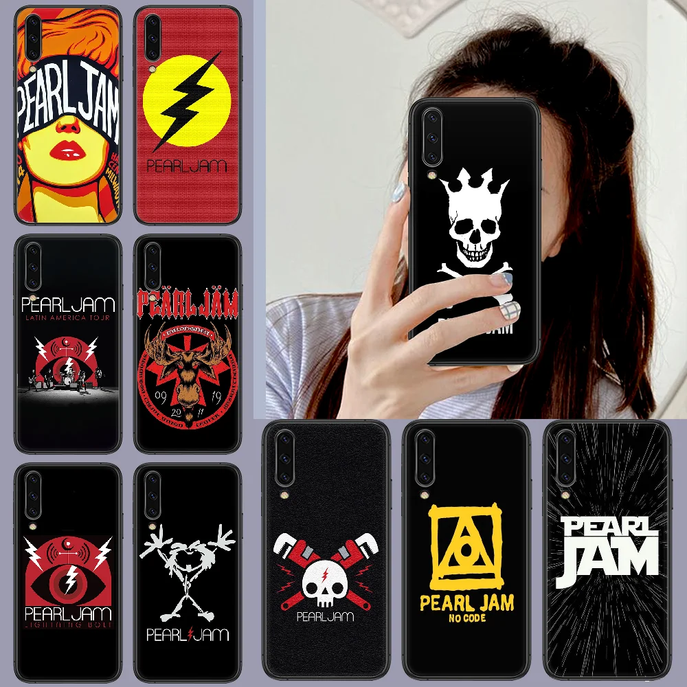 Чехол для телефона Pearl Rock Jam Band чехол Samsung Galaxy A7 9 8 10 20 20e 21 S 30 30S 31 41 50 50S 51 70 71 91 черный