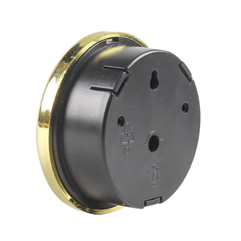 Круглый аналоговый гигрометр для сигар 1 шт. 66 мм хьюмидор пластиковый чехол