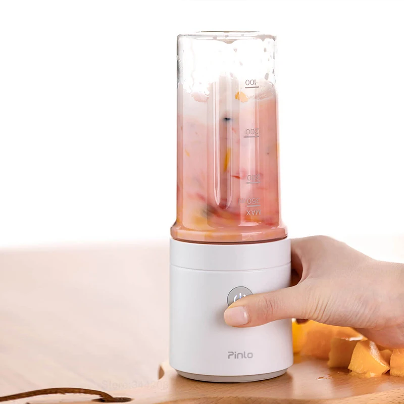 Pinlo Blender Electric Kitchen Juicer Mixer Portable food processor charging using quick juicing cut off power Fruit Cup | Бытовая