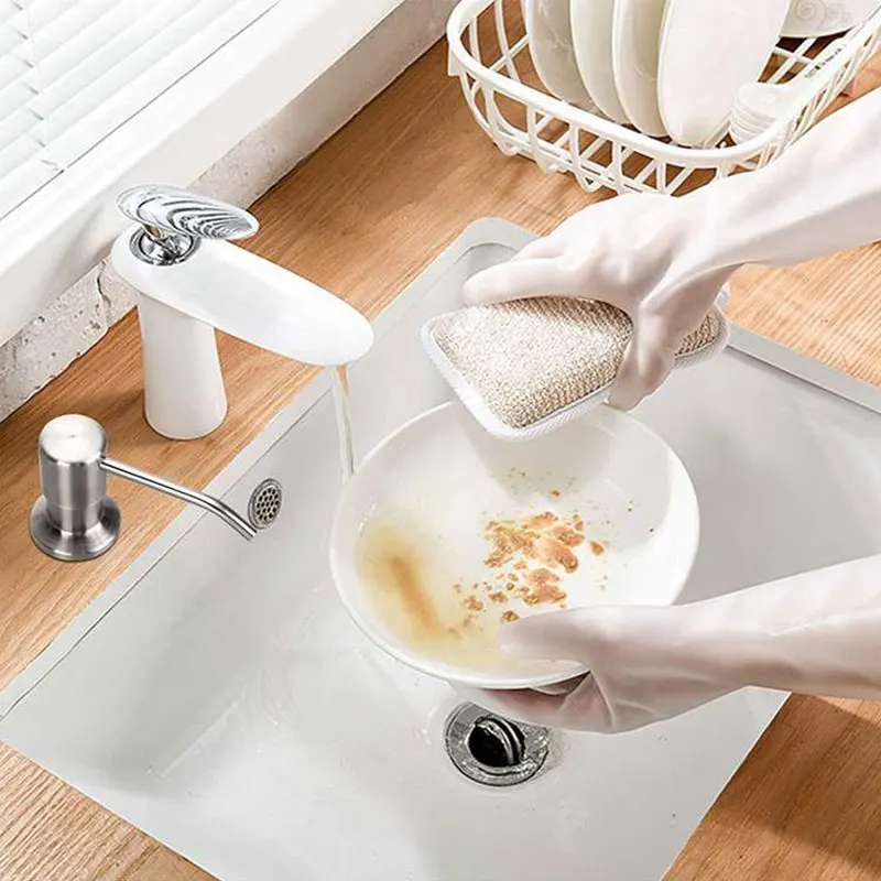 304 Нержавеющая сталь раковина дозатор для жидкого мыла Кухня нажмите Ванная