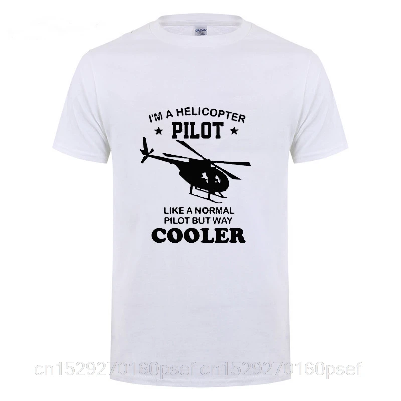 Забавная Мужская футболка из хлопка с коротким рукавом принтом я вертолет |