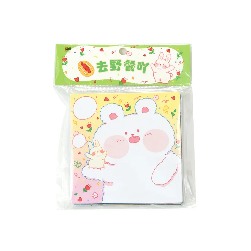 

120sheets/lot Memo Pads Sticky Notes Nini bear lovely Paper diary Scrapbooking Stickers Office School stationery Notepad