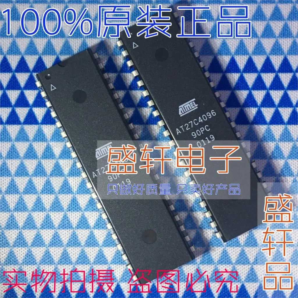 100% новый и оригинальный AT27C4096-90PC AT27C4096 DIP40 | Электроника