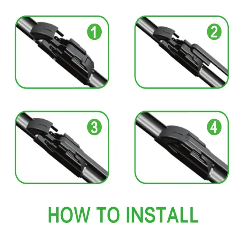 

Yada Wiper Blades For FORD C-max 2007-2010 J-Hook Type Windshield Windscreen Front Window 19"+26" Car Accessories