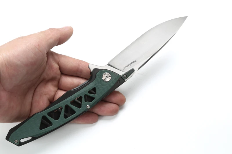 Складной нож Nimoknives yggdrail Flipper рукоятка из G10 лезвие 440с для мячей кемпинга охоты