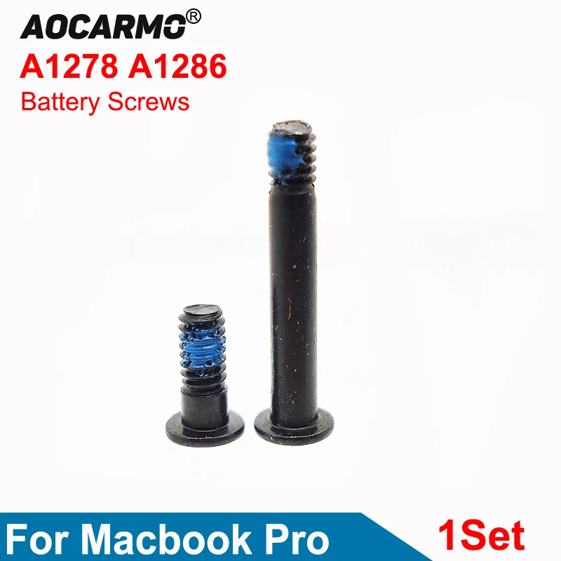 aocarmo for macbook a1278 a1286 battery screws bolt replacement parts free global shipping