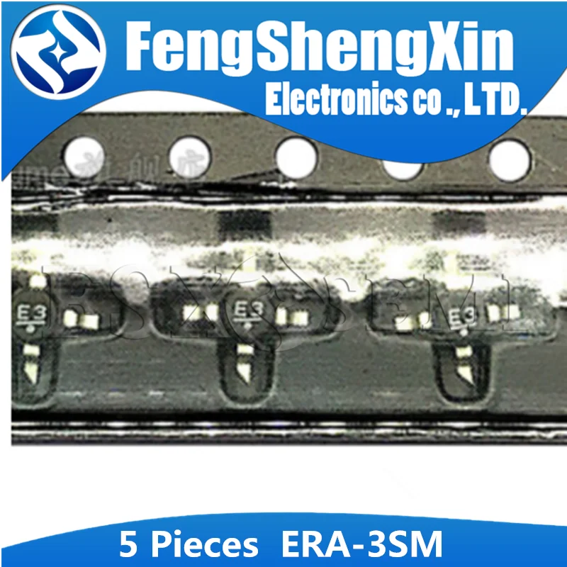 5PCS ERA-3SM SMT-86 SMD ERA-3 E3 MONOLITHIC AMPLIFIERS 50Ω BROADBAND DC to 8 GHz