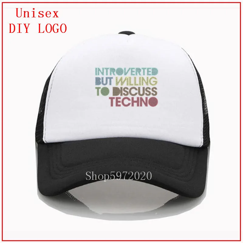 Ретро техно музыкальная винтажная интровертная но готов обсудить бейсболка gorras