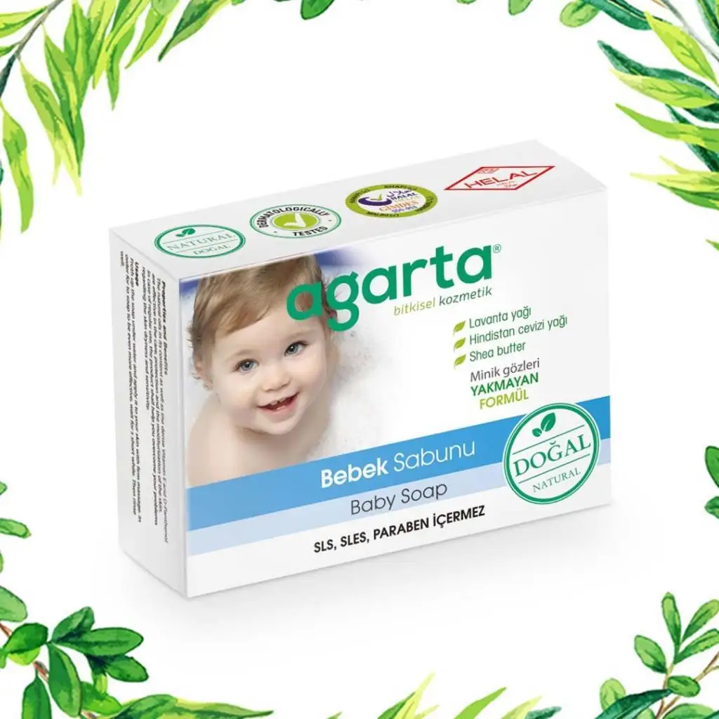 Натуральное детское мыло органическая Особая формула содержит лавандовое масло