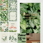 Японский дверной занавес декоративный кухни спальни листья растений Pattems Ins ветер Экран Украшения Полиэстер Ткань Короткие шторы