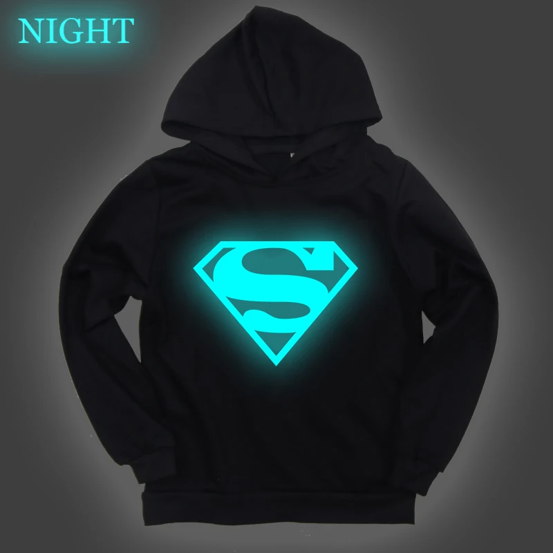 Лидер продаж модные светящиеся толстовки для маленьких мальчиков и девочек